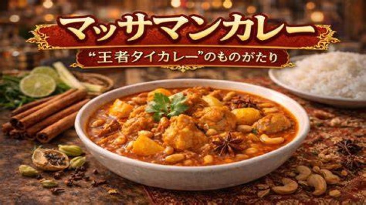 マッサ マン カレーの特徴とスパイス感